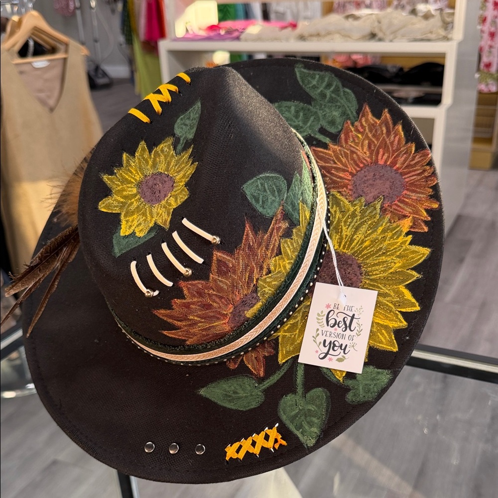 HAT: Painted Sunflower